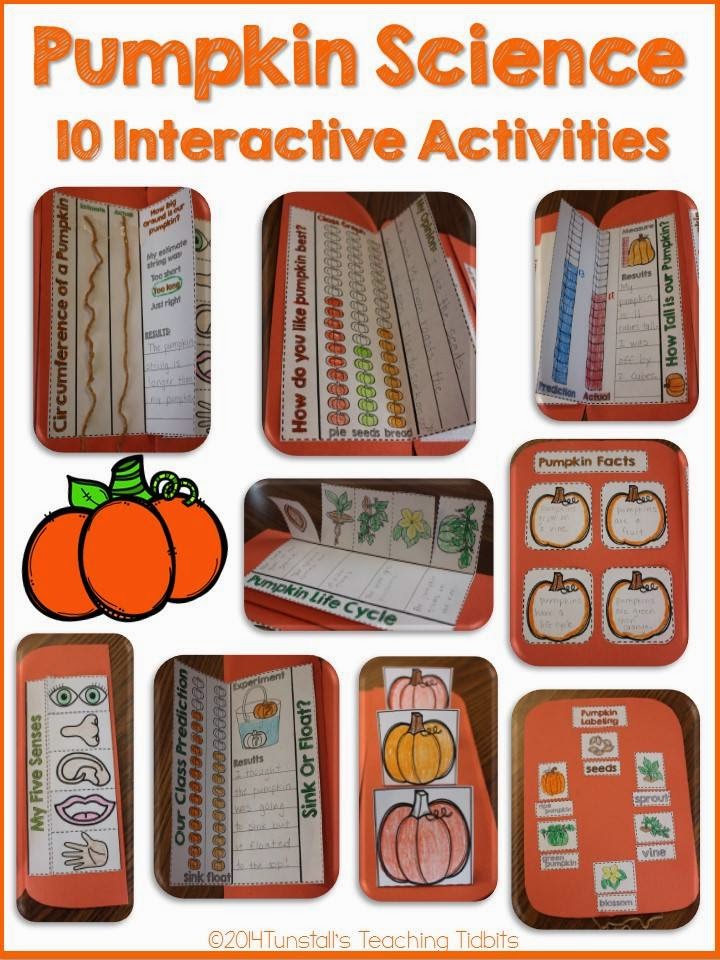 http://www.teacherspayteachers.com/Product/Pumpkin-Science-Interactive-Activities-1452204