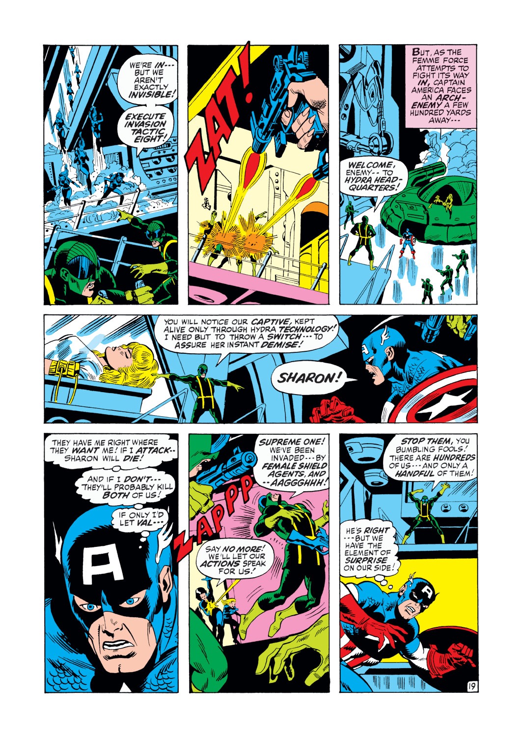 Read online Captain America (1968) comic -  Issue #146 - 20