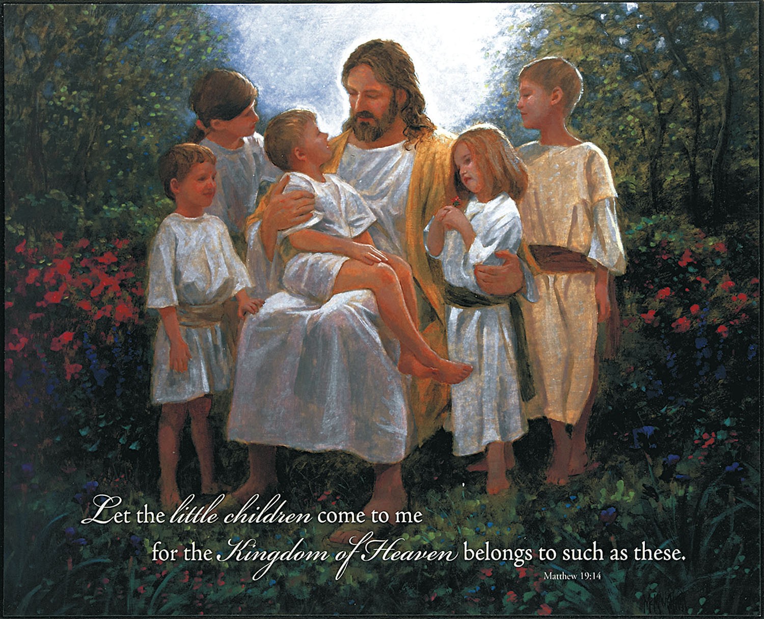The Bible In Paintings 83B JESUS LOVES THE LITTLE CHILDREN, Part 2