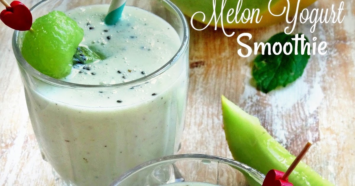 MELON YOGURT SMOOTHIE Swesia's Journey