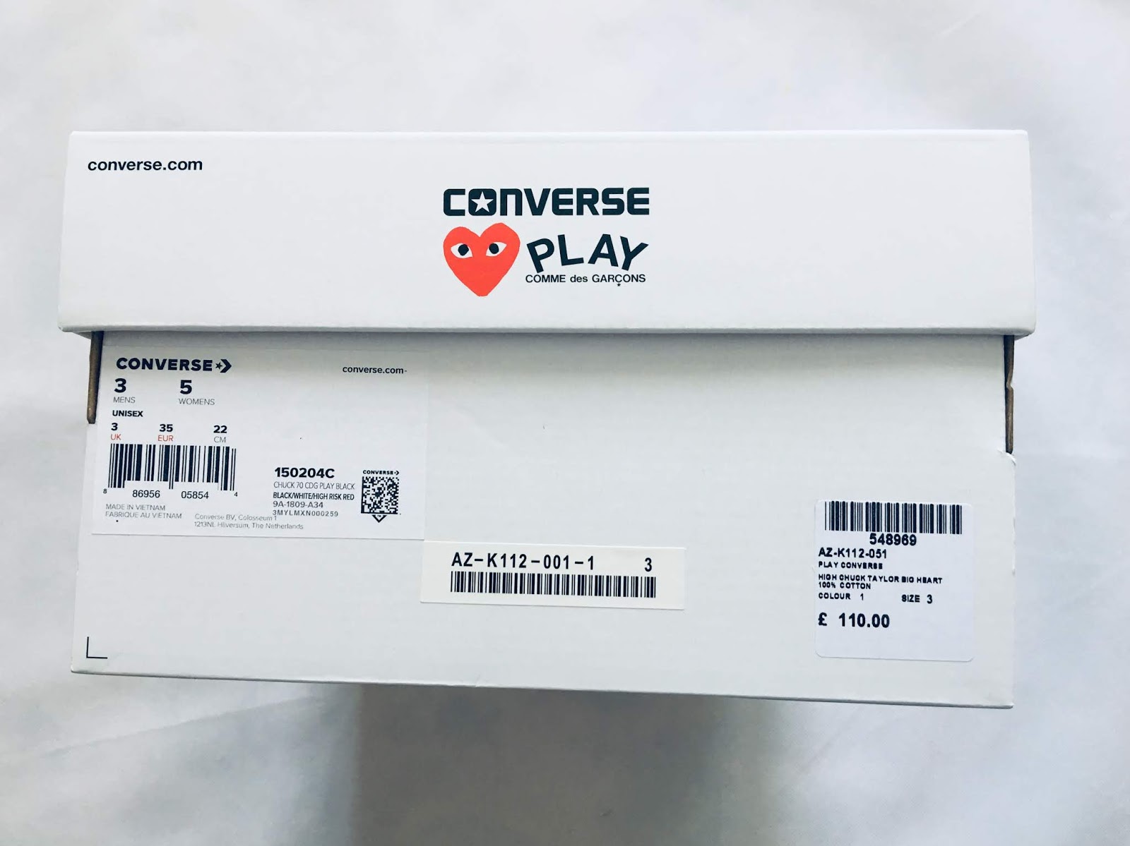 Buy converse x size chart cheap online