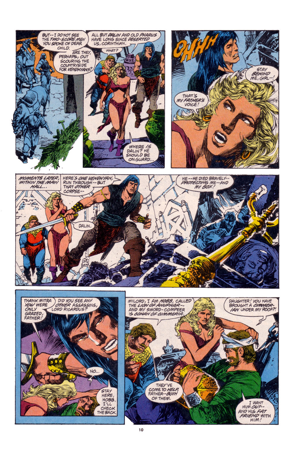 Read online Conan the Barbarian (1970) comic -  Issue #261 - 9