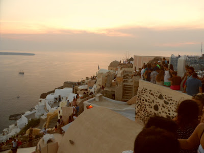 Viagem Grécia – 10º dia (Fira, Oía e Jantar em Kamari Beach)