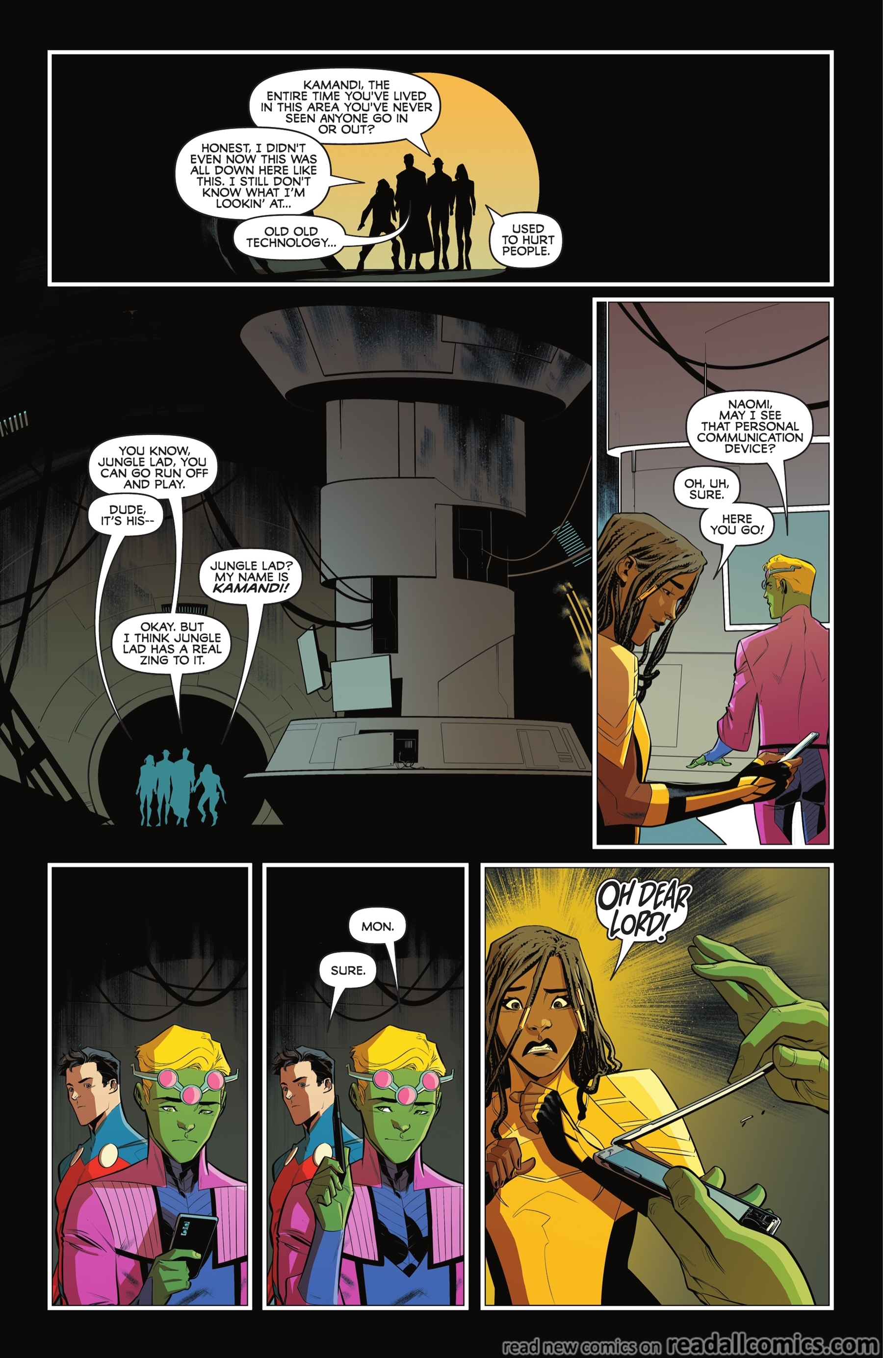 Justice League vs. the Legion of Super-Heroes Vol. 1 chapter 4 page 14