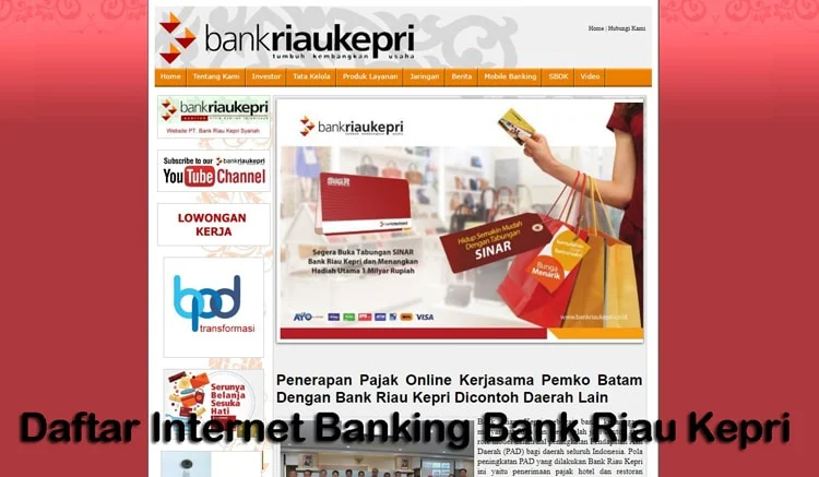 internet banking riau kepri