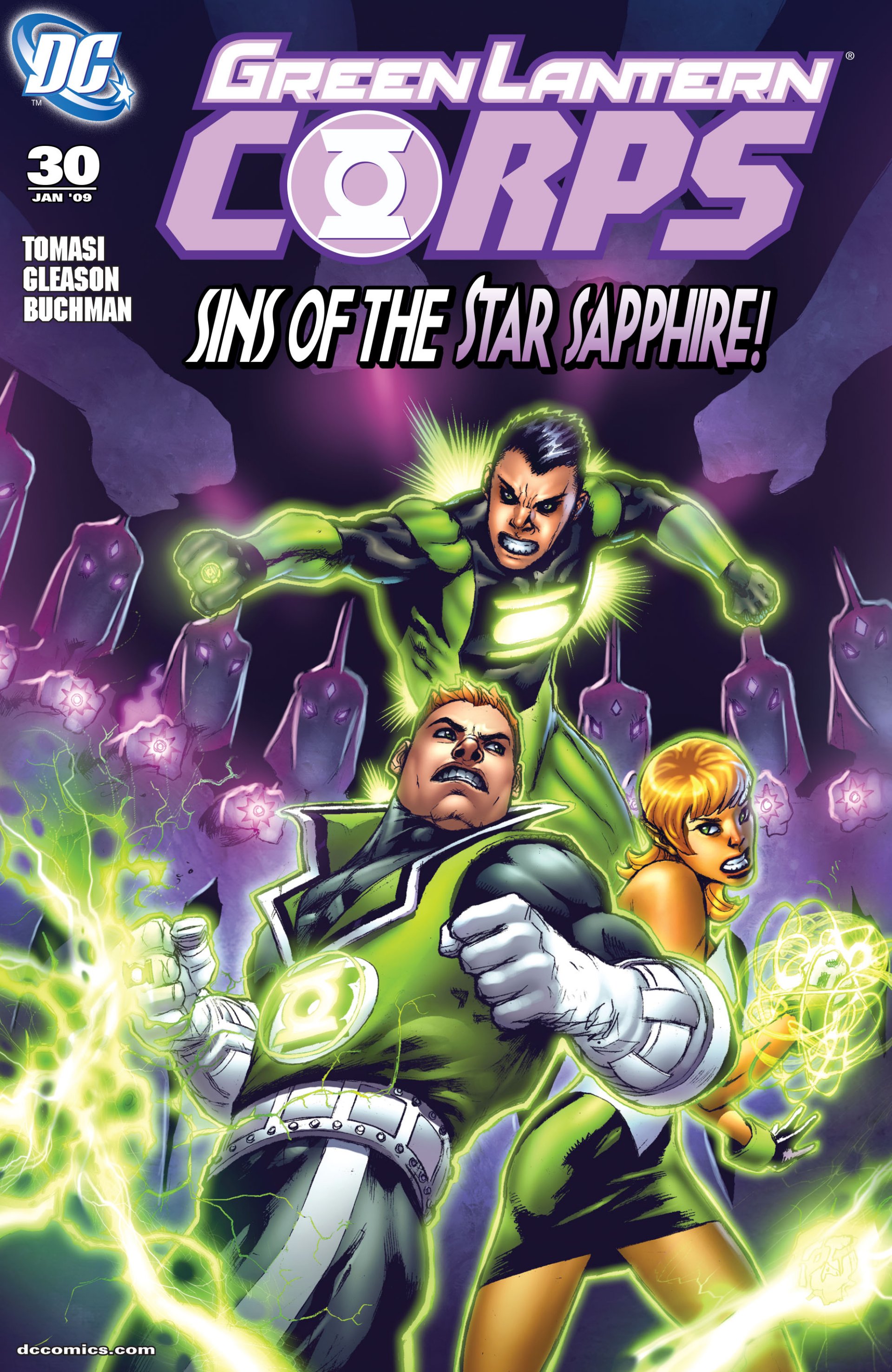 Read online Green Lantern Corps (2006) comic -  Issue #30 - 1