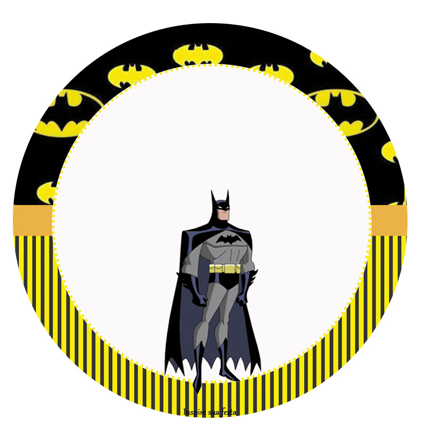 Batman Party: Free Printable Wrappers and Toppers. - Oh My Fiesta! for Geeks