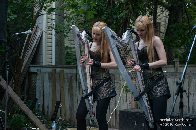 The Harp Twins at 159 Manning June 27, 2016 Photo by Roy Cohen for One In Ten Words oneintenwords.com toronto indie alternative live music blog concert photography pictures