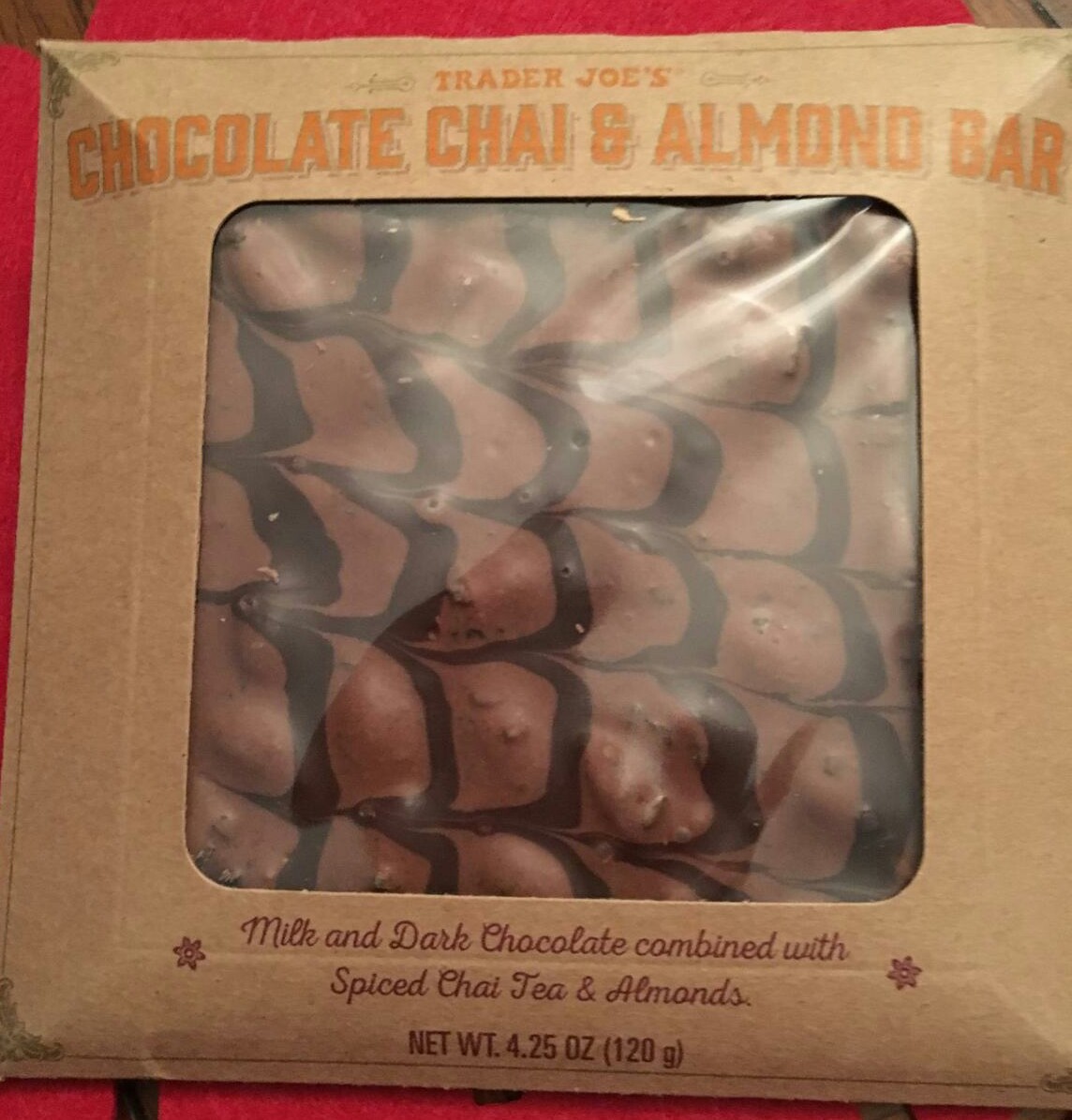 What's Good at Trader Joe's? Trader Joe's Chocolate Chai & Almond Bar