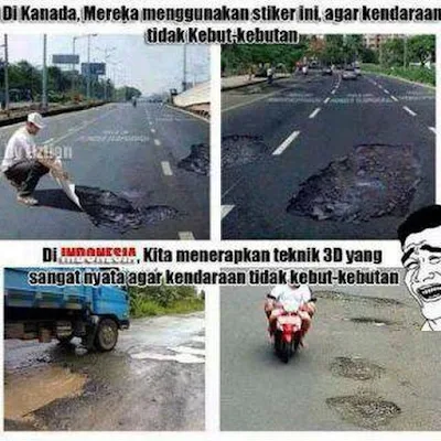 Perbandingan Indonesia VS Luar Negeri Versi Meme