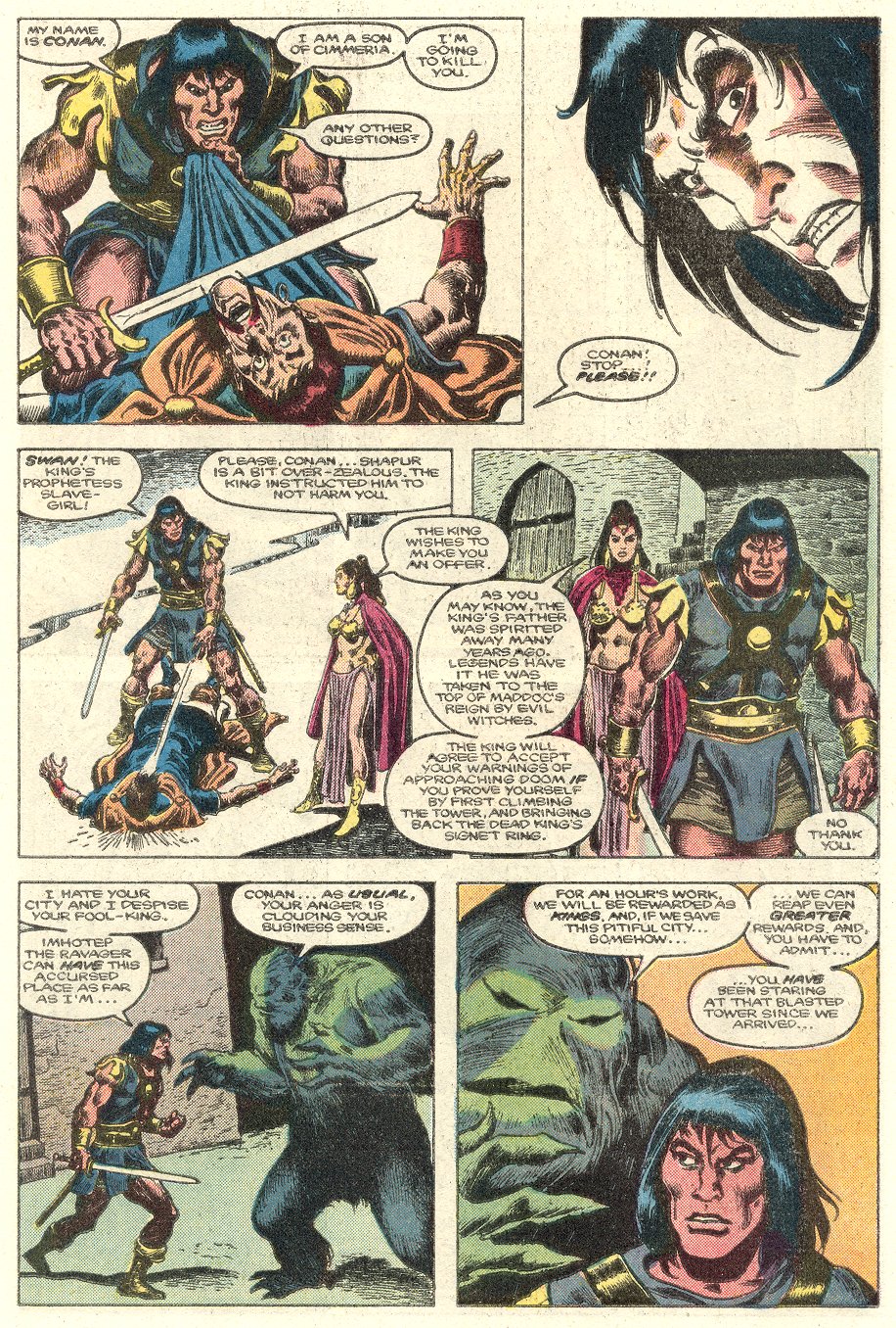 Read online Conan the Barbarian (1970) comic -  Issue #181 - 14