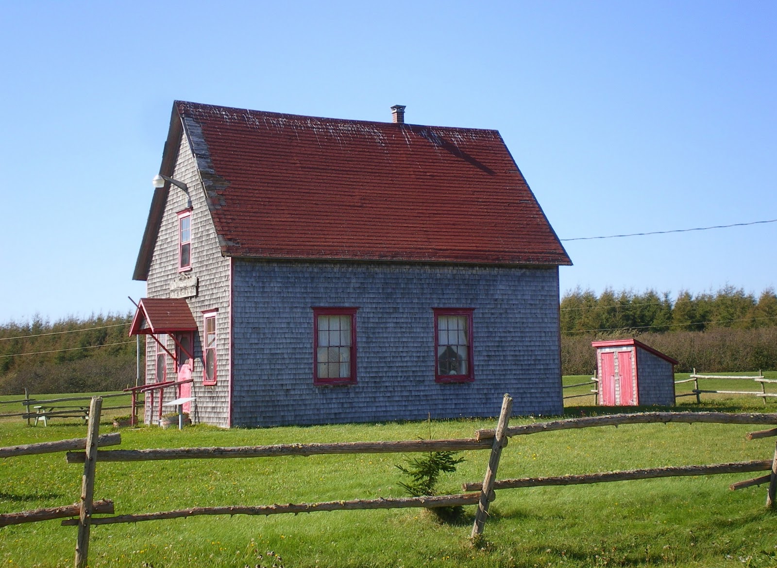 P.E.I. Heritage Buildings Union Corner Schoolhouse Museum No. 58