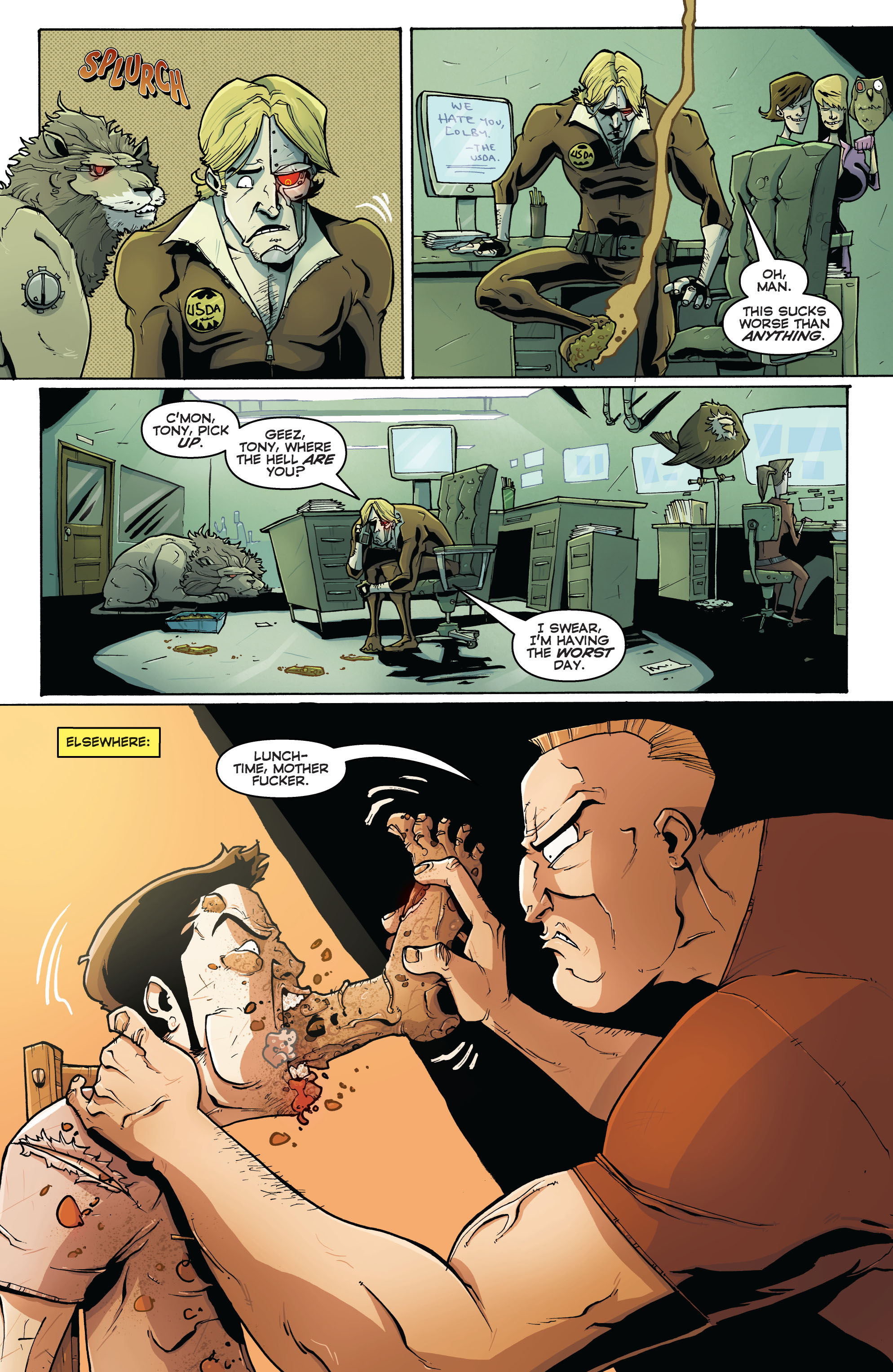 Read online Chew comic -  Issue #23 - 6