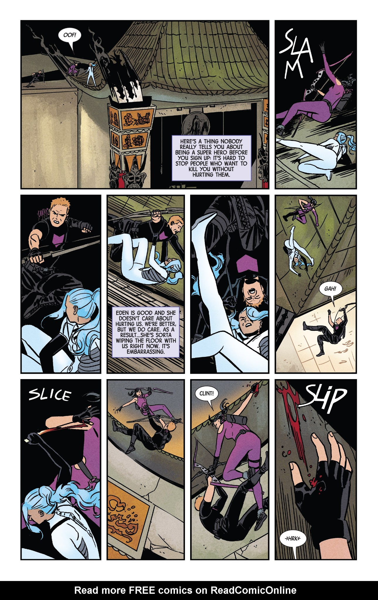 Read online Hawkeye (2016) comic -  Issue #13 - 16