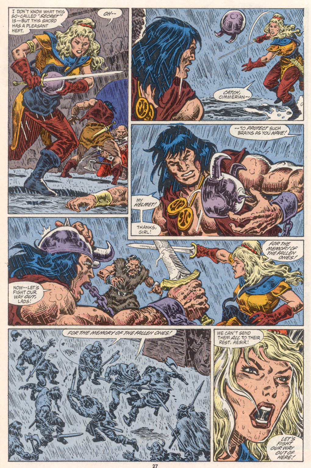 Read online Conan the Barbarian (1970) comic -  Issue #254 - 21