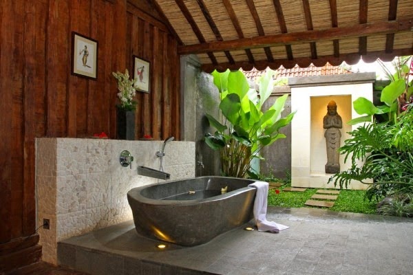 Inspired by nature bathroom design