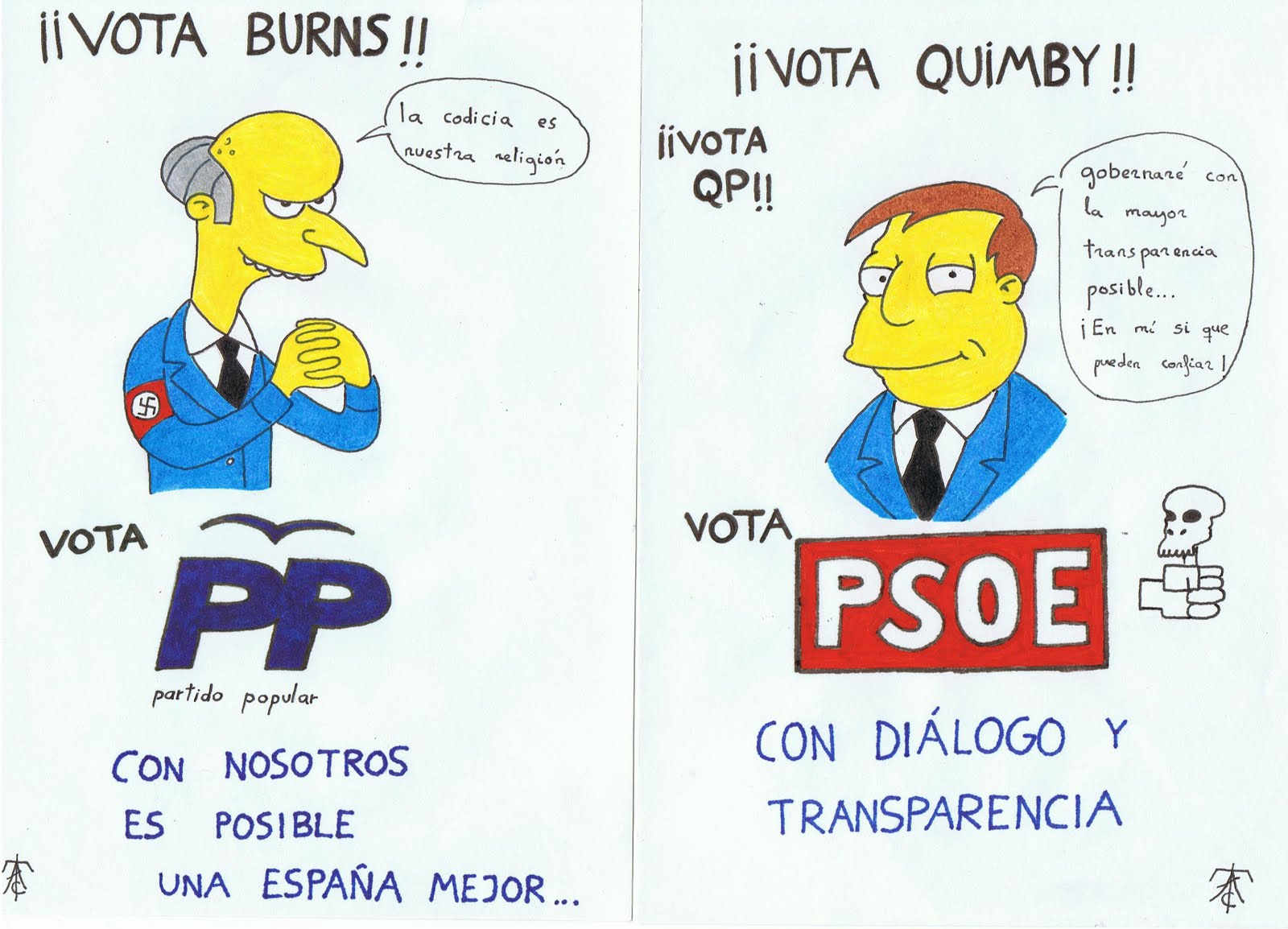 psoe pp - PP, PSOE La misma Mi...