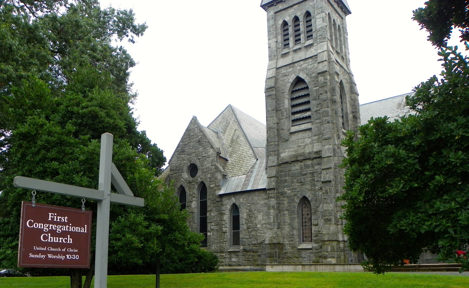 Only in The Republic of Amherst When Religion & Beer Compete