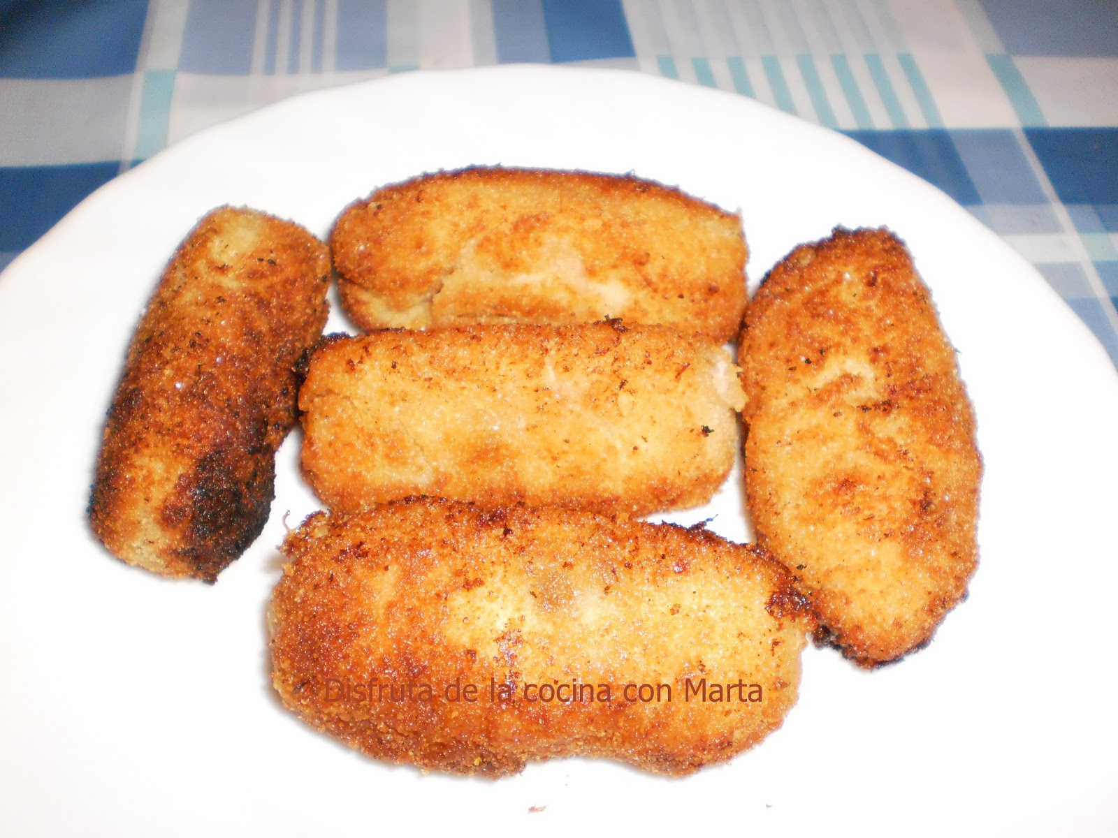 Disfruta de la cocina con Marta Croquetas de jamón y pollo