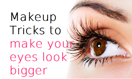 Makeup tricks to make eyes look bigger long
