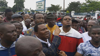 Police Allegedly Open Fire On Protesters During Procession In Rivers. Graphic Photos FOLU6