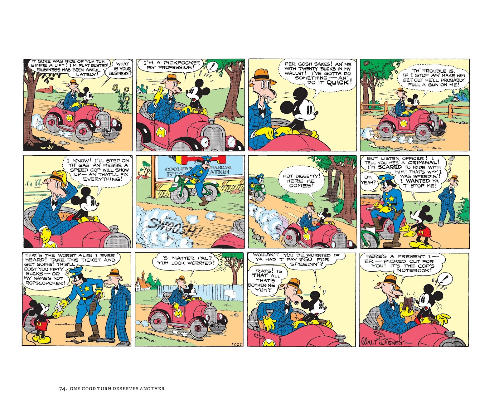 Walt Disney's Mickey Mouse Color Sundays issue TPB 2 (Part 1) - Page 74