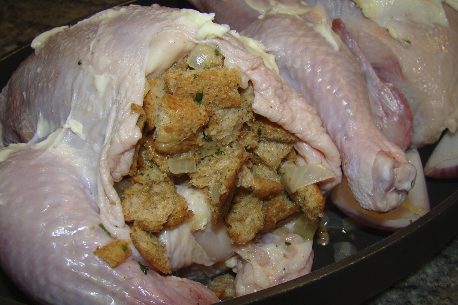 Goodchardonnay Bread Stuffing For Roast Cornish Game Hens