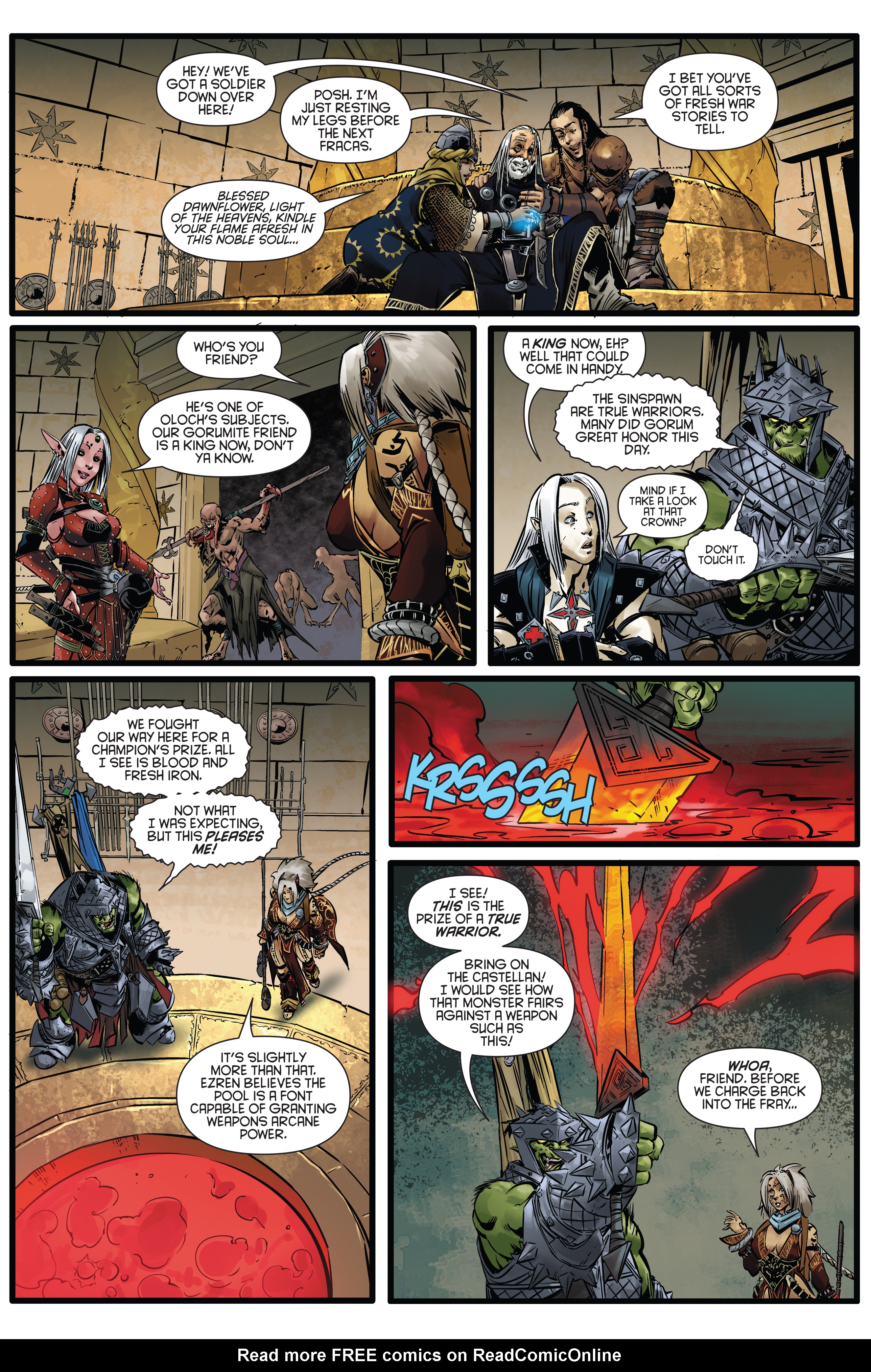 Read online Pathfinder: Hollow Mountain comic -  Issue #5 - 25