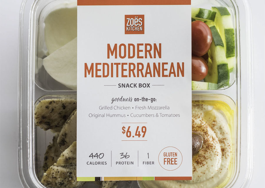 Foodservice Solutions Zoës Kitchen Lite Meals & Snack Boxes