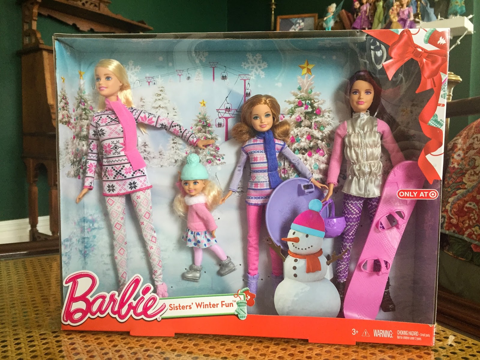 Cozy Comforts and Barbie Sisters Holiday