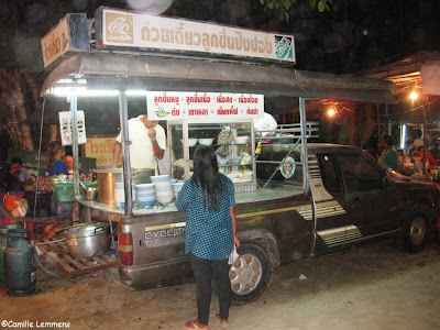 Kuaitiao soup car on Koh Phangan
