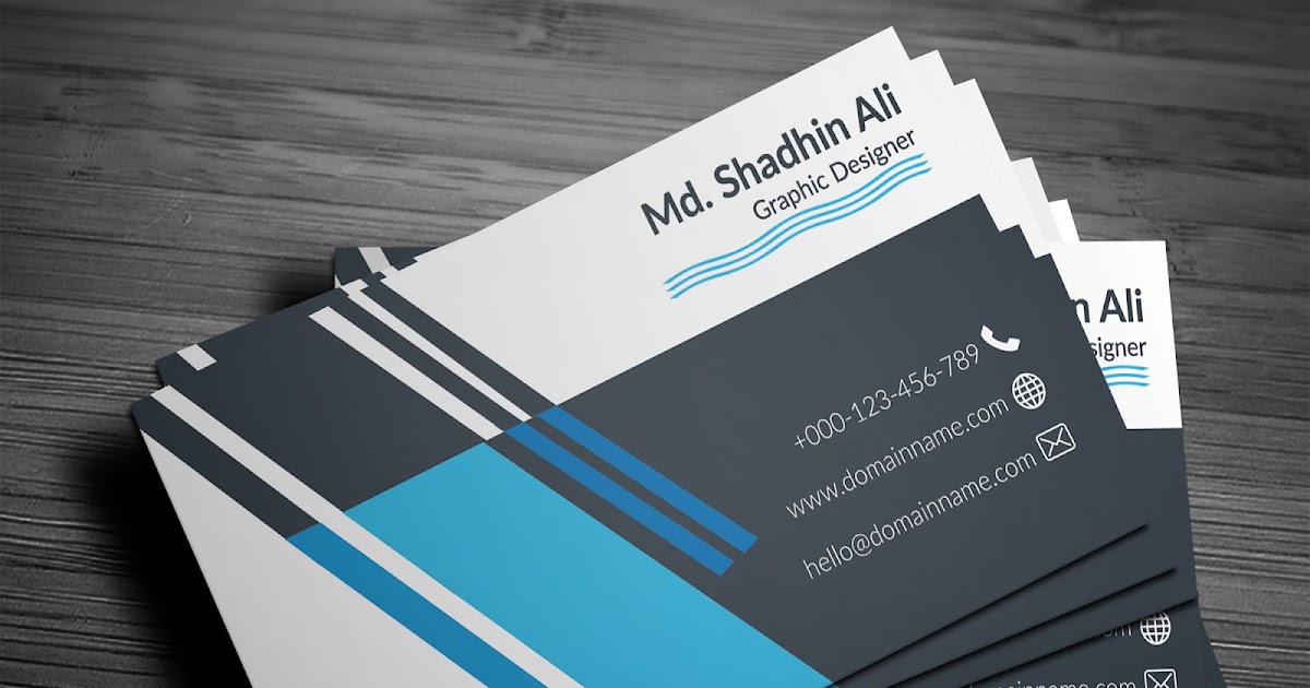 Best Free PSD Business Card Mockups Download Freepik 2019