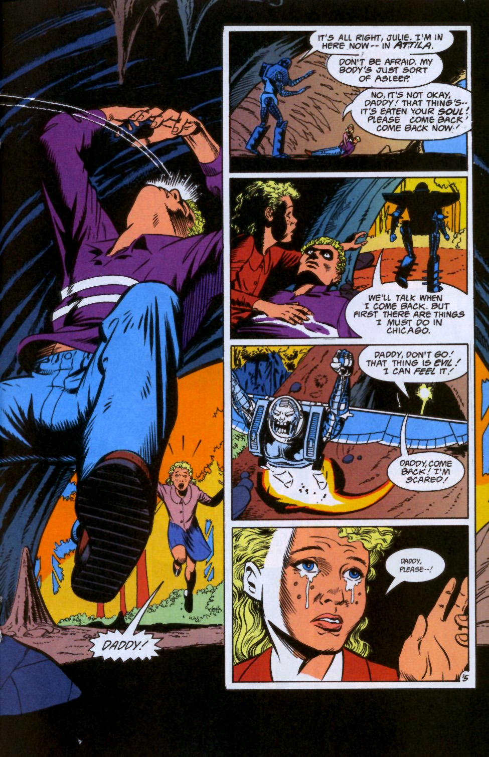 Read online Hawkworld (1990) comic -  Issue #18 - 16