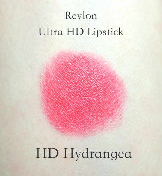 Revlon Ultra HD lipstick Hydrangea swatch