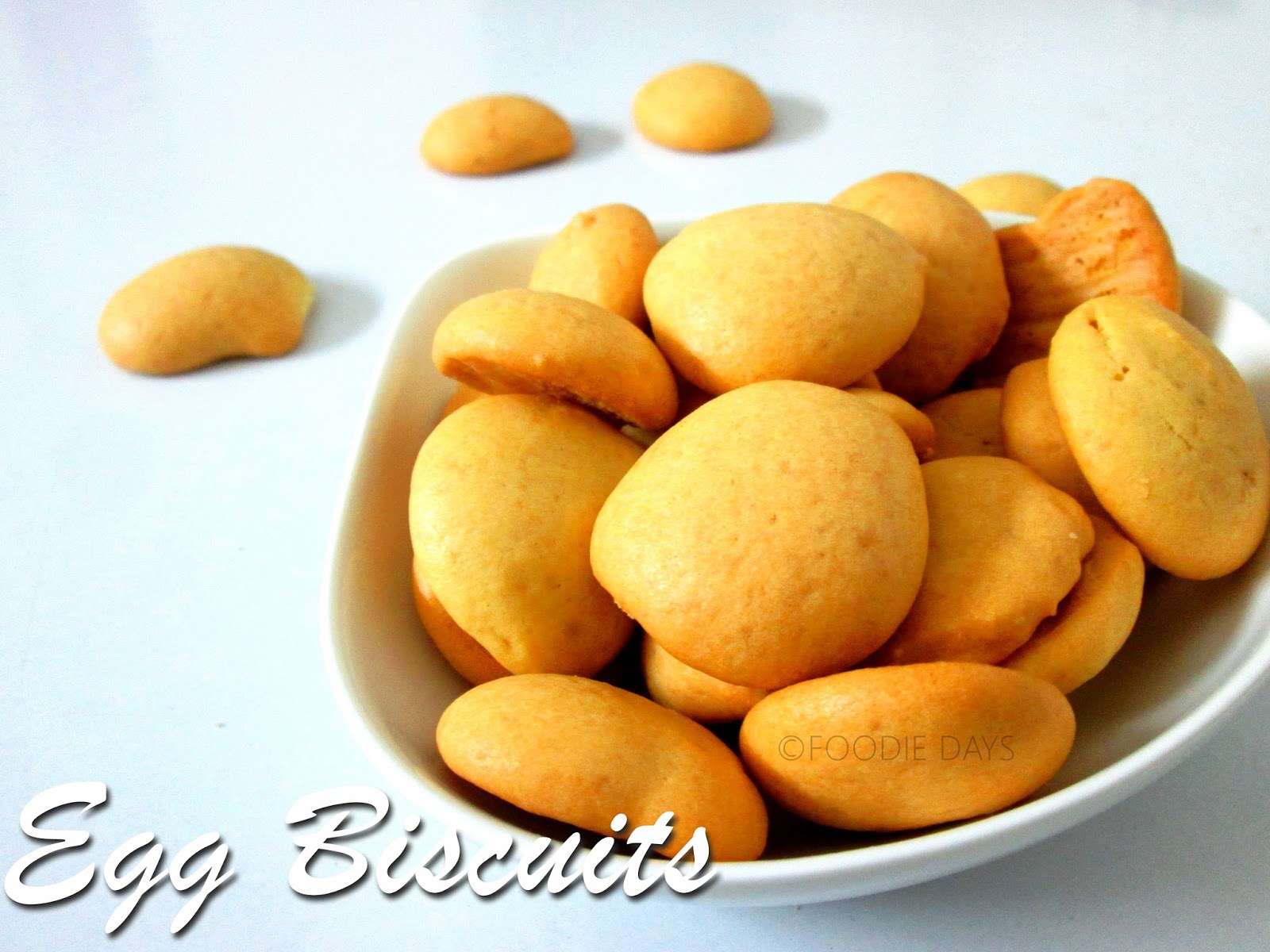 Egg Biscuits Coin Biscuits Tea time Snack Recipe by Foodie Days