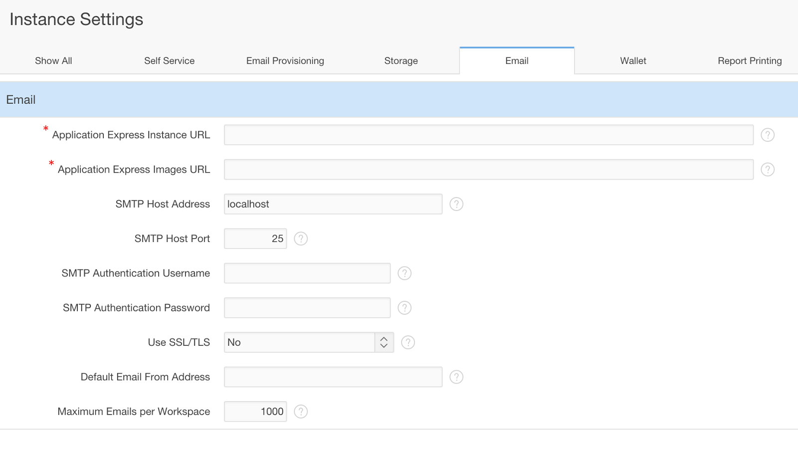 APEX by G Tip of the day APEX mail & max emails per workspace