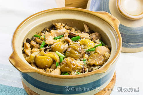 栗子雞煲仔飯 Claypot Rice with Chicken and Chestnuts02