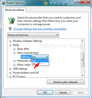 Cara Menambahkan Tombol Hibernate Windows 7 6 Cara Menambahkan Tombol Hibernate Windows 7 6