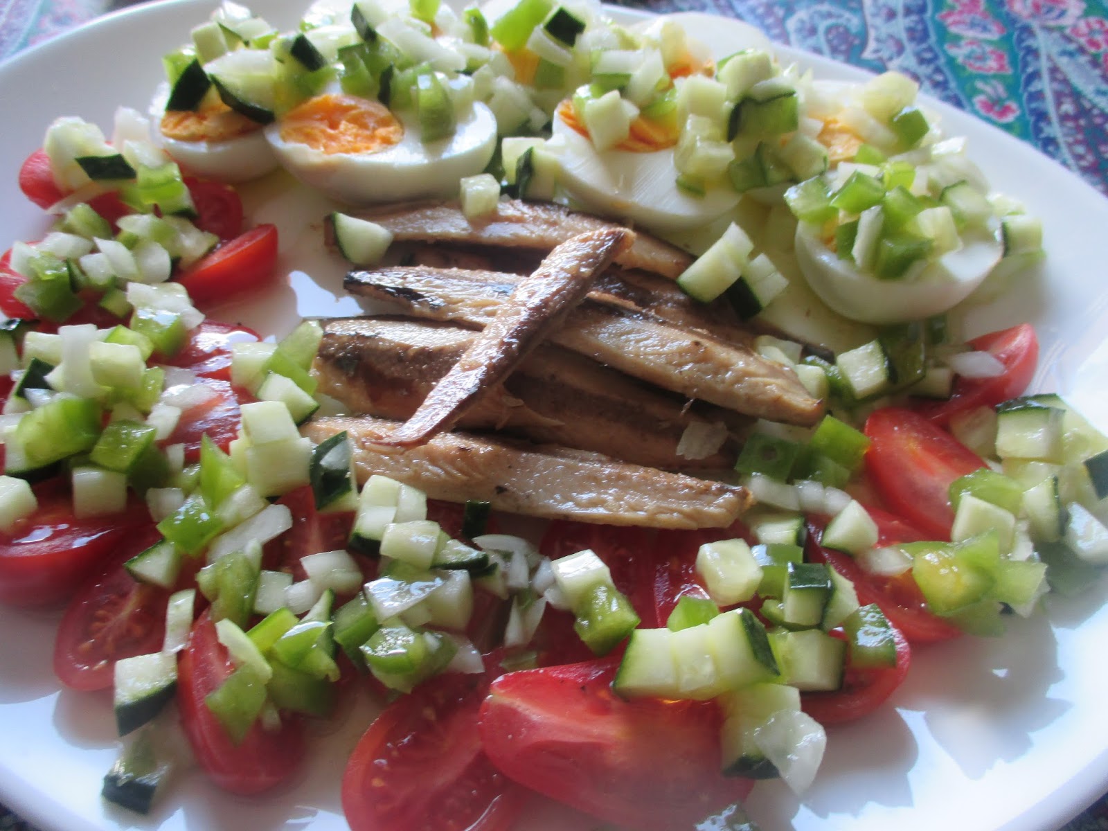 Las recetas de Ana: Ensalada con caballa