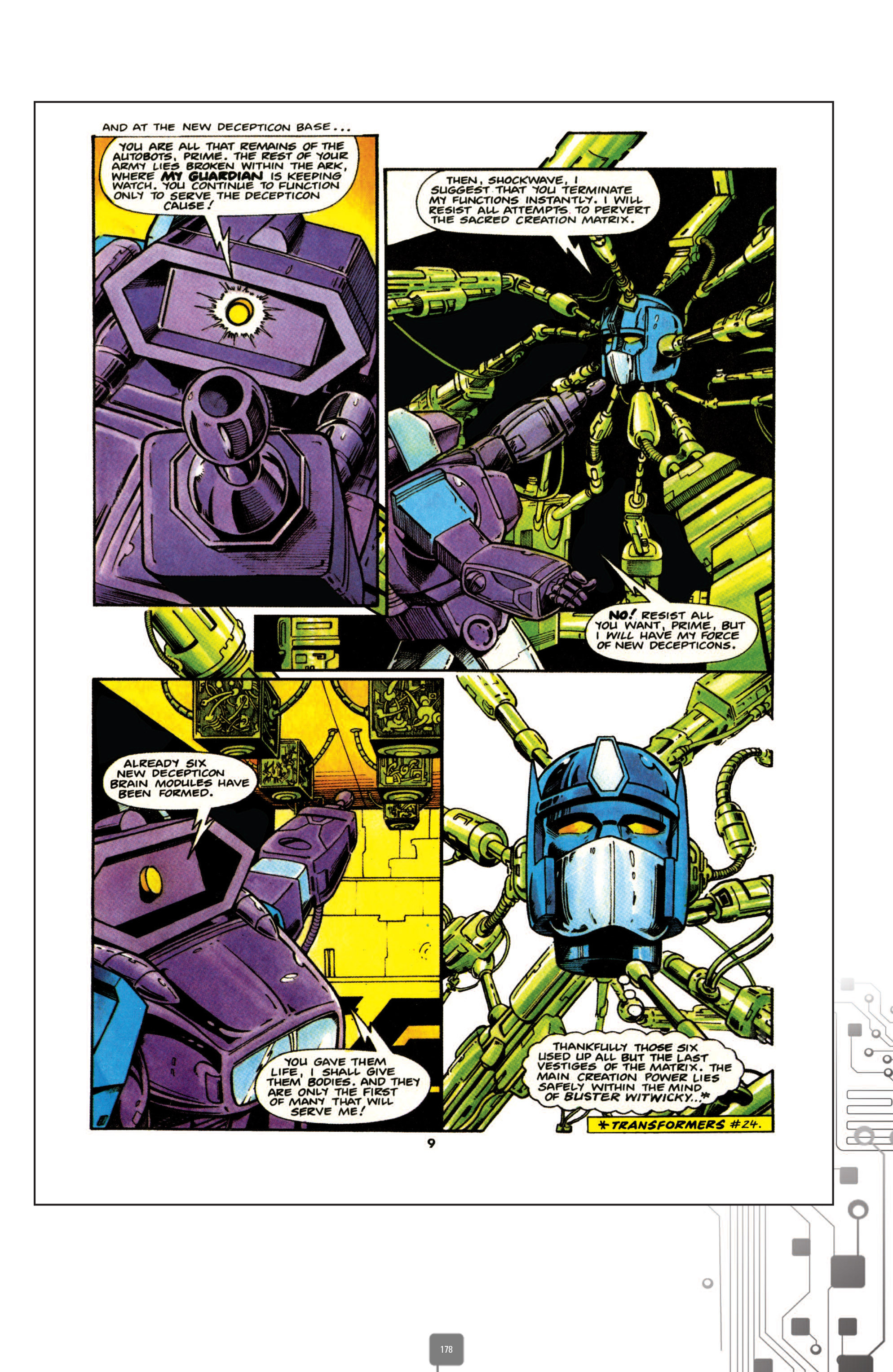 Read online The Transformers Classics UK comic -  Issue # TPB 1 - 179