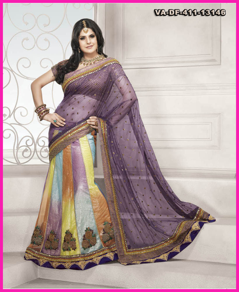 Zareen Khan New Series of Traditional Bridal Lehenga Choli Vastra