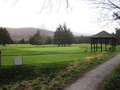 Deeside walks: the route passes Ballater Golf Course