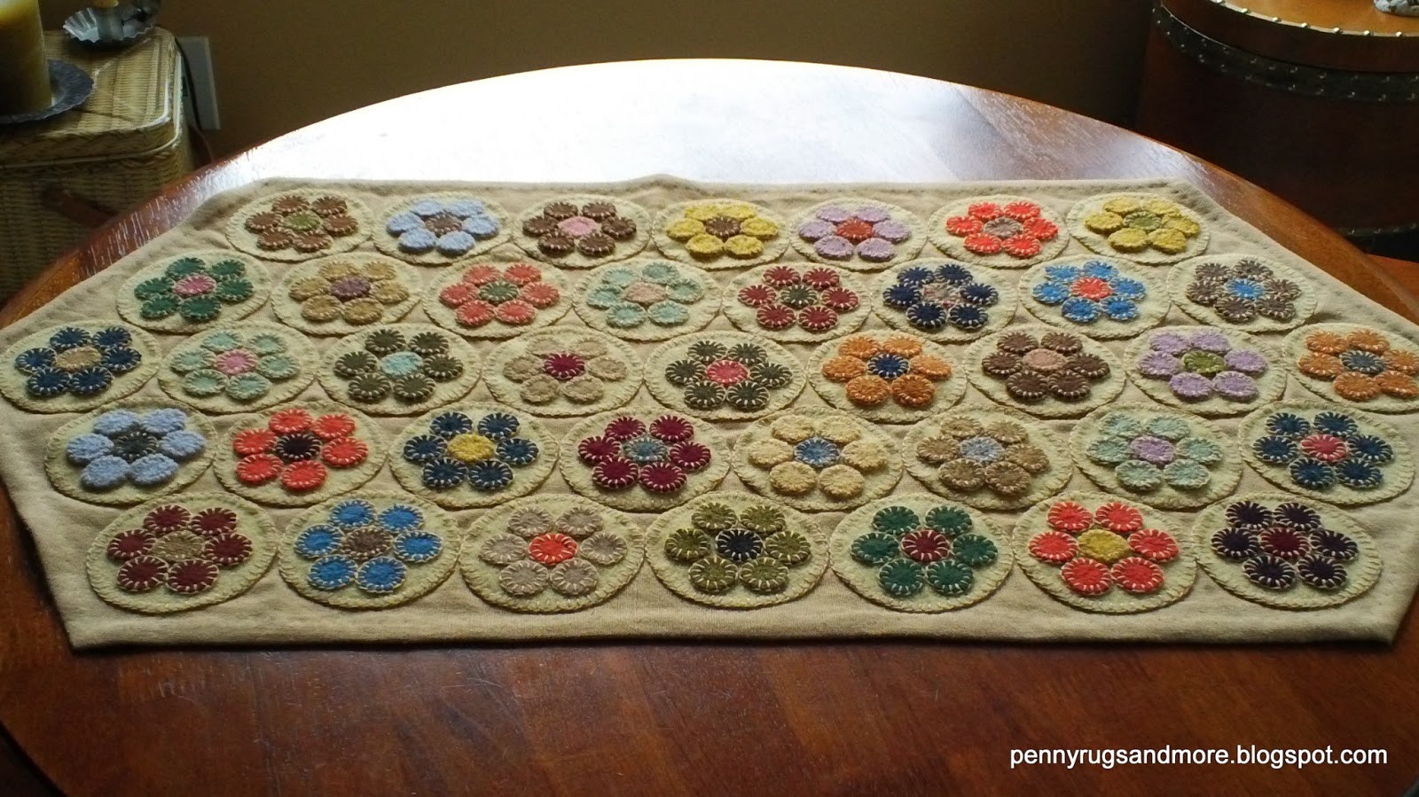 Penny Rugs and More Penny Rug Tutorial Part 5