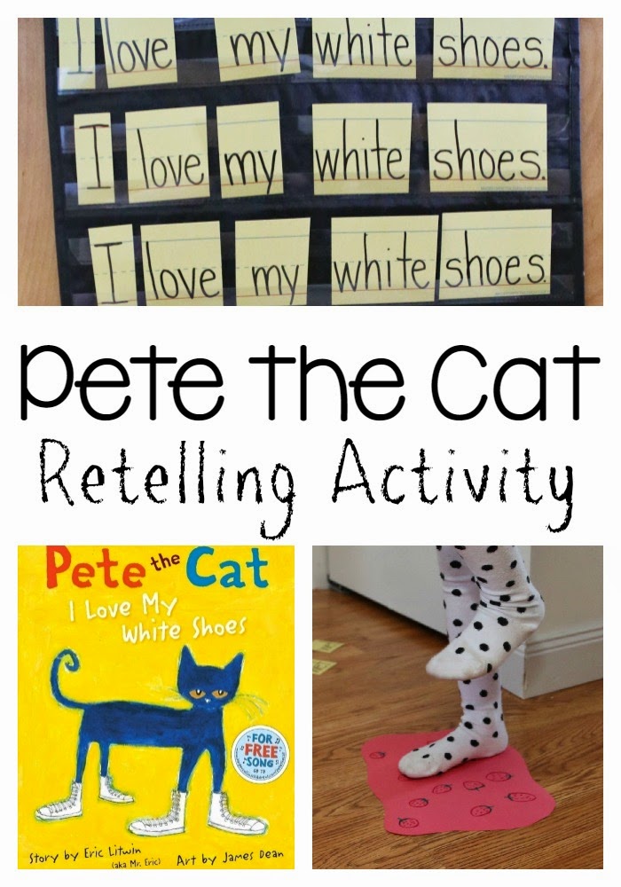 Pete the Cat Inspired Reading and Gross Motor Game | Still Playing School