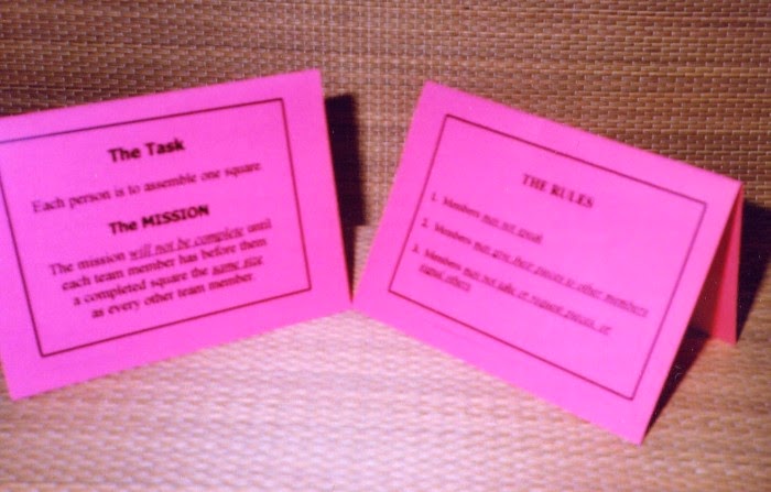 C Squares ® - a broken squares team building activity for adults ...