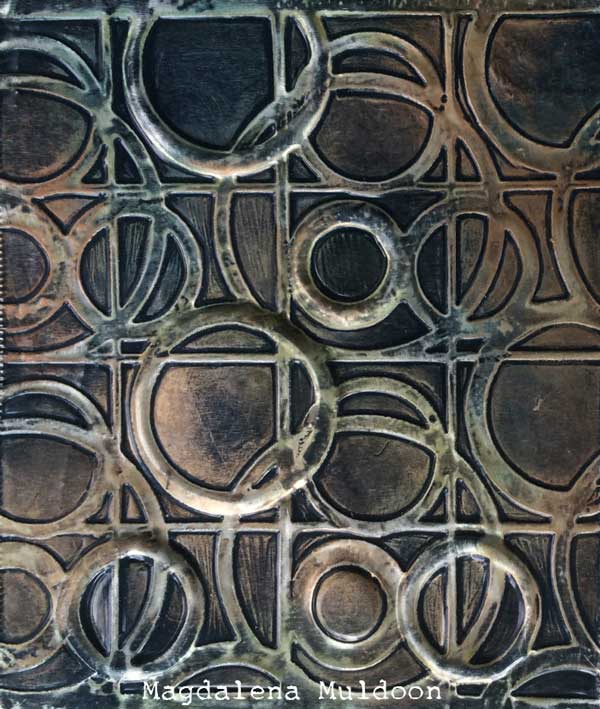 StencilGirl Talk Stencils Meet Metal with Magdalena