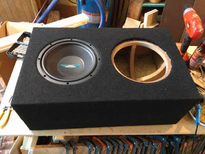 prefab subwoofer box sealed