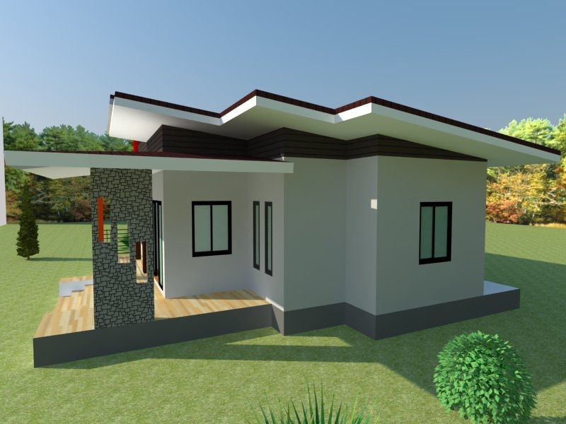 For many homeowners, small and modern houses are very attractive. Because of their compact sizes and affordable prices, it's perfectly suitable for properties of all sizes and people from all walks of life both in urban or countryside areas.   Nowadays, there are many varieties of styles and designs for small houses. So when looking for a one-story house, choose a beautiful design with durable materials.  Also, compact homes will take no time to build as well as save both labor and construction costs. Not to mention, these homes are great choices amid increasing cost of labor and building materials. A mini house is a perfect choice in this modern society. Here is some design that is easy to copy and build.