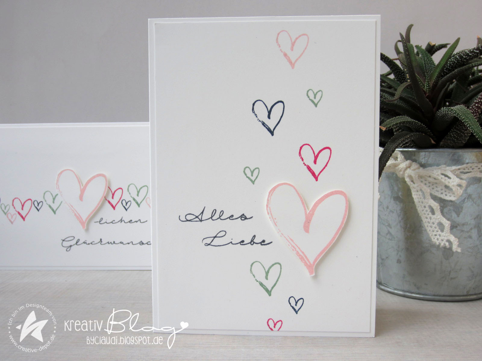 Kreativ Blog By Claudi Themenwoche Hochzeit Herzen