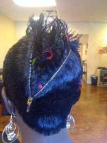 zipper weave hair